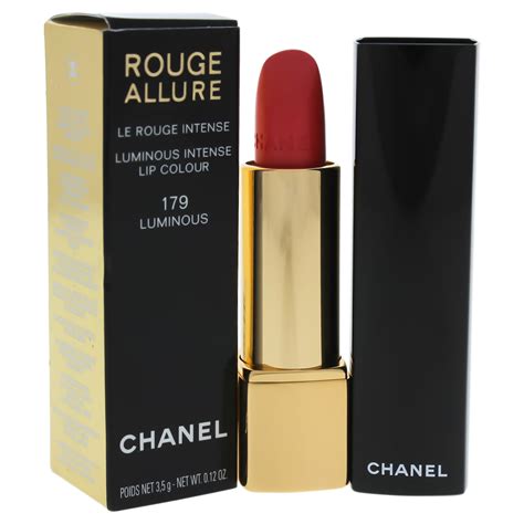 chanel rouge allure luminous intense lip colour 179|Chanel Rouge intense lipstick.